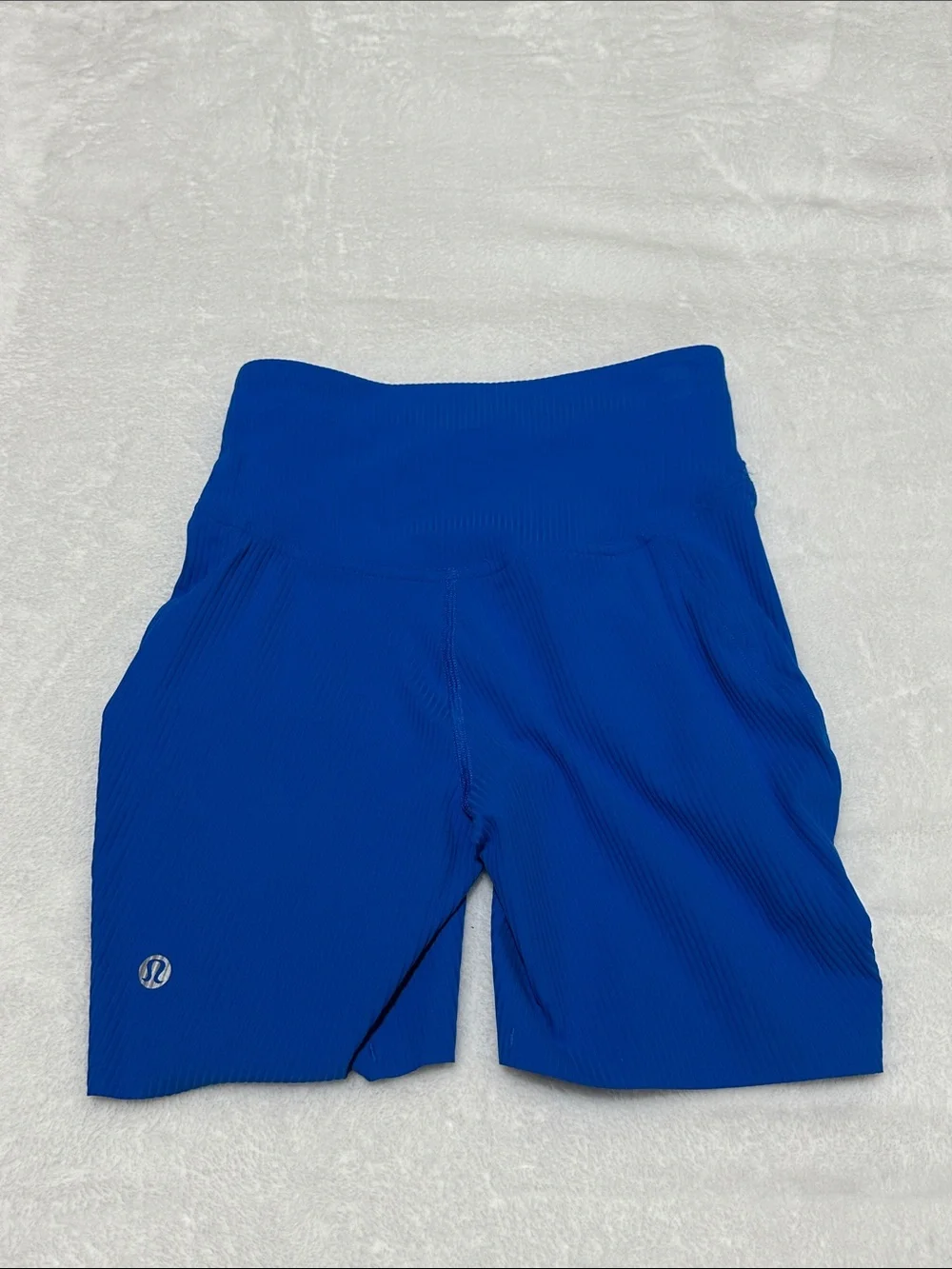 Lululemon | size 0 | base pace ribbed high rise shorts